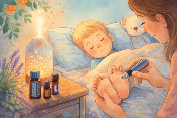 Ätherische Öle für Kinder – sanfte Aromatherapie