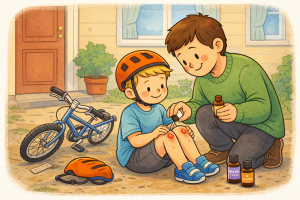 Hausapotheke bei Unfall - schnelle Hilfe