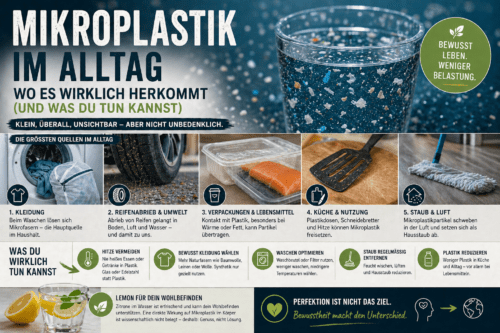 #Microplatik im Alltag schädlich